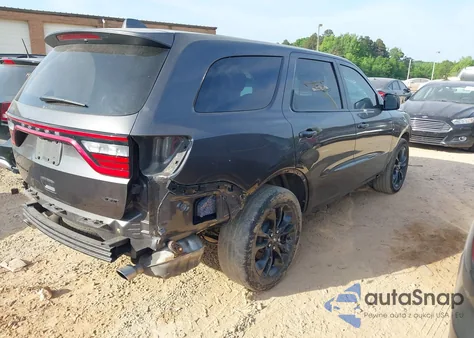 2021 Dodge Durango Gt Rwd из США, поврежденный, VIN 1C4RDHDG9MC640892